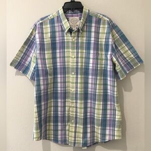 St. John’s Bay Men’s XL Pastel Plaid